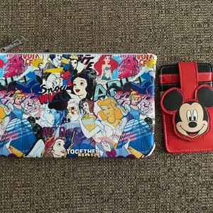 BNWT BuckleDown Disney bundle - pouch & cardholder